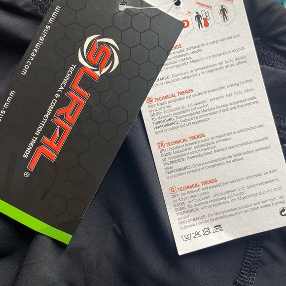 Sural Athletic Pants, Sz S, 3 Pockets, 31” Long, Drawstring Waist, Black - Picture 4 of 10